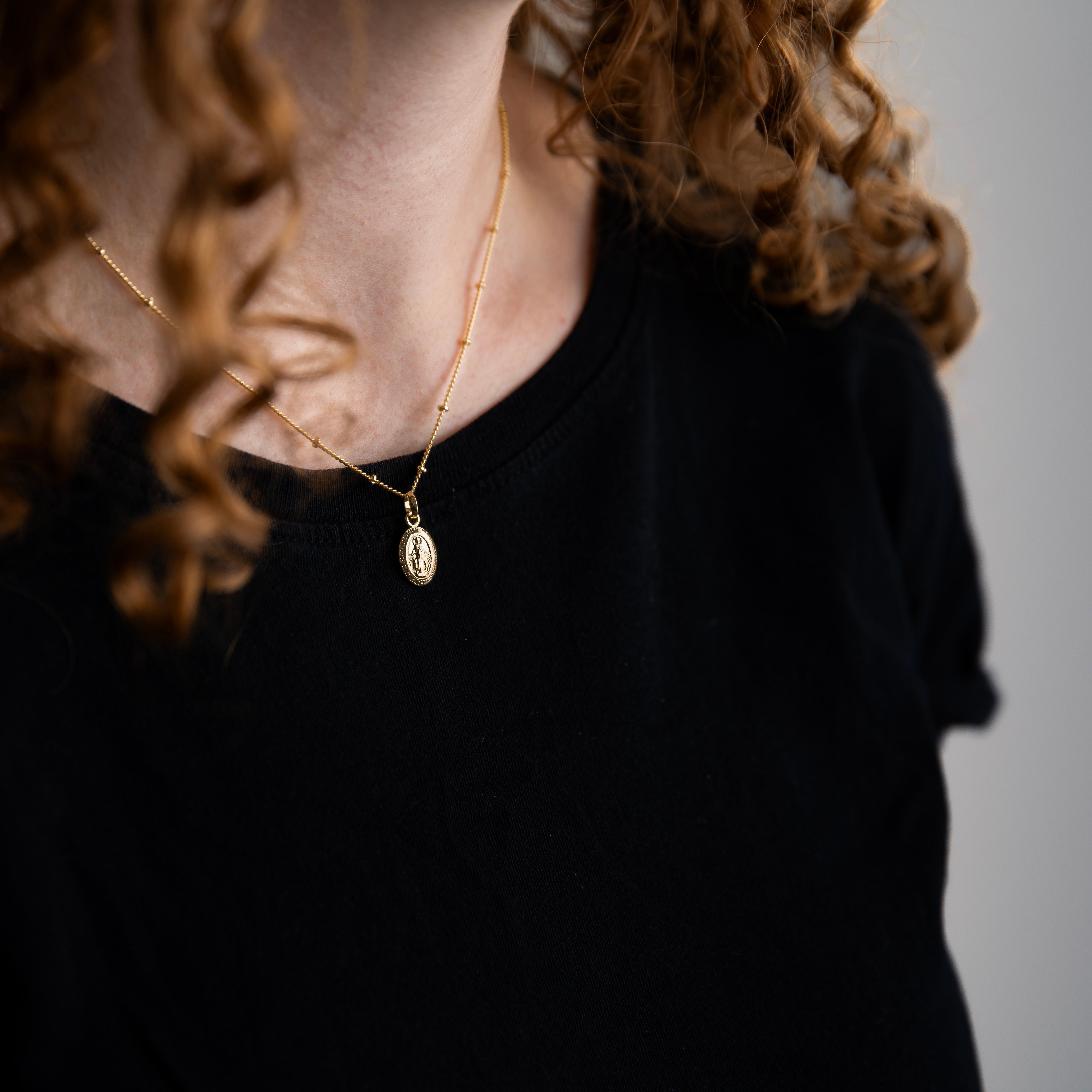 Essential Mini Miraculous Medal Necklace