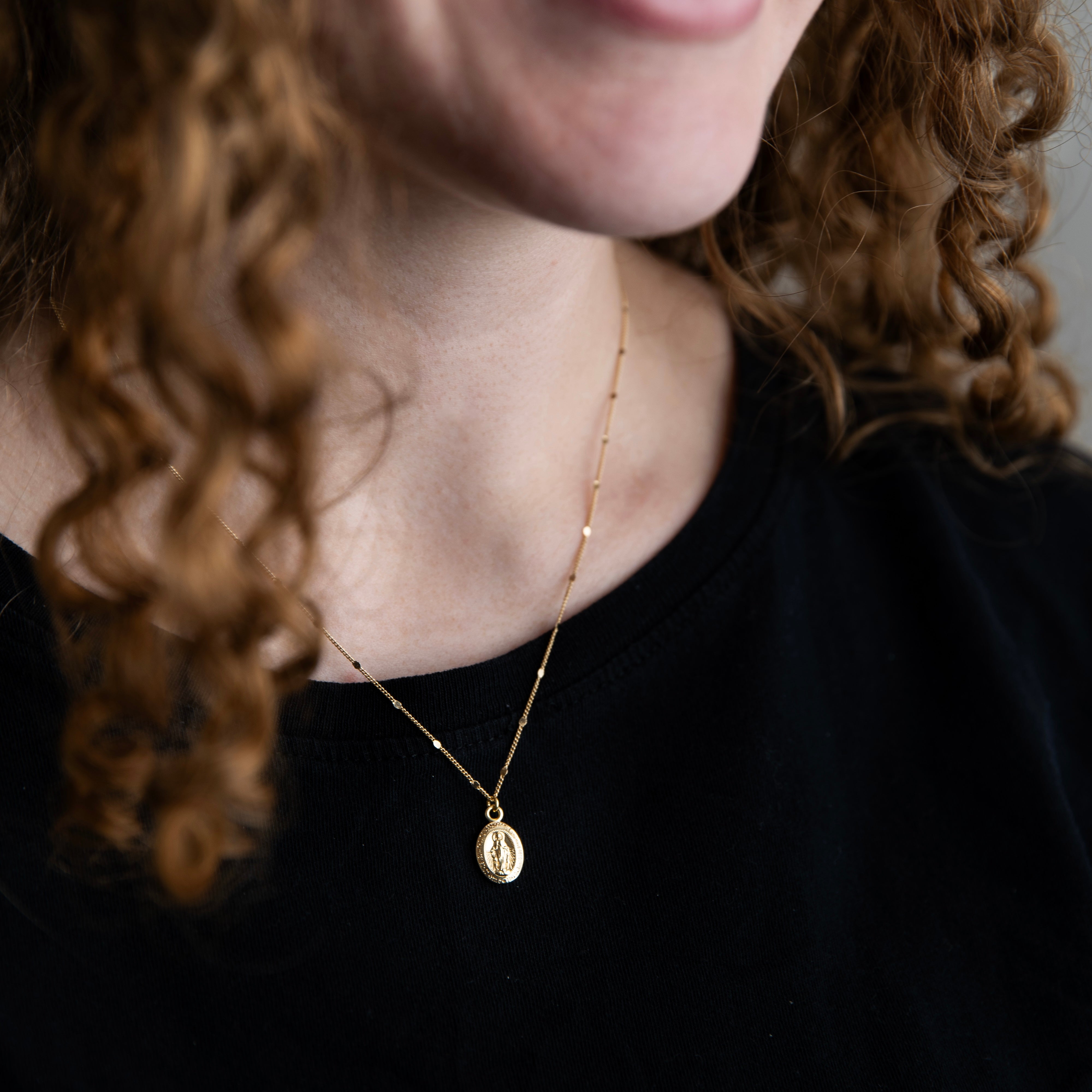 Signature Mini Miraculous Medal Necklace