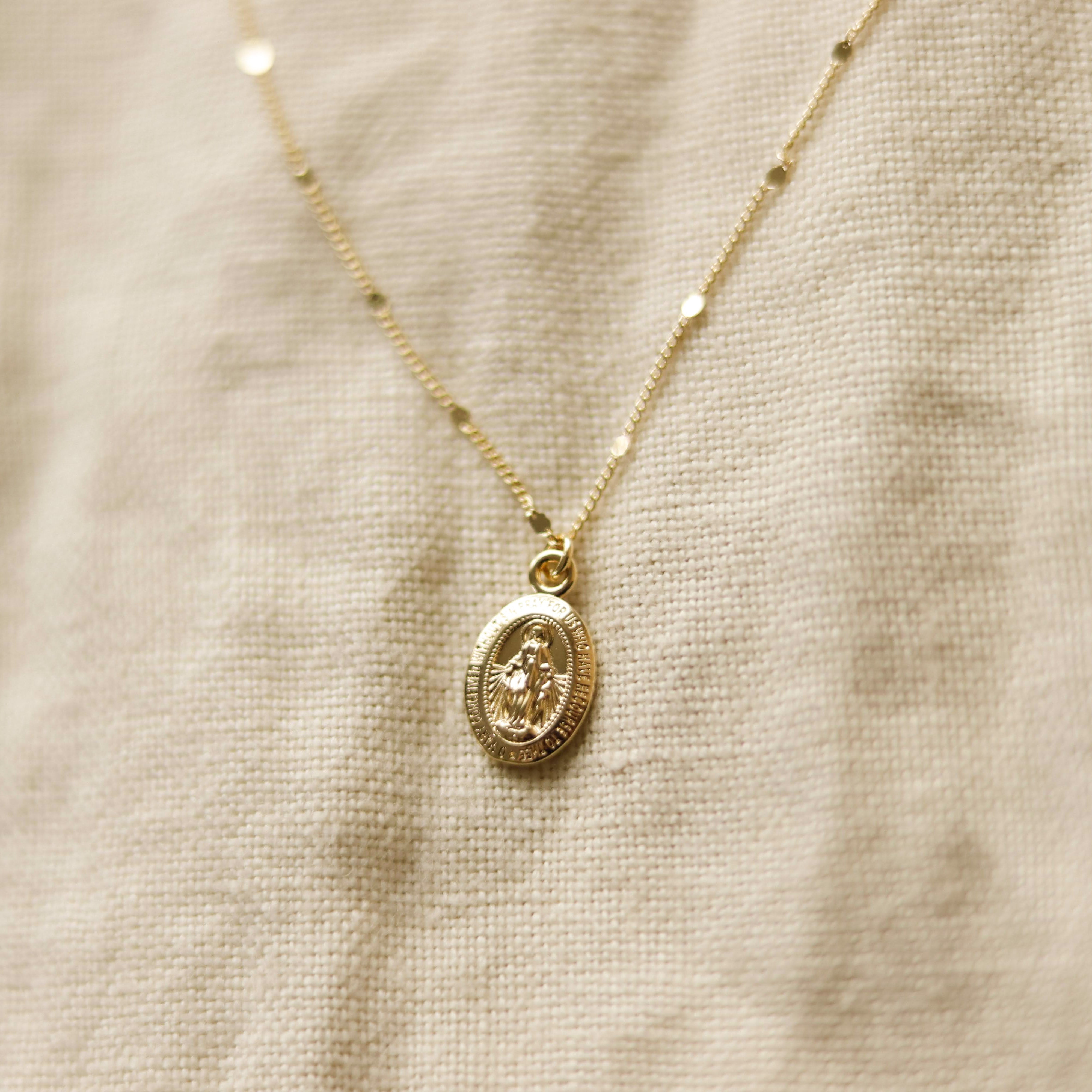 Signature Mini Miraculous Medal Necklace