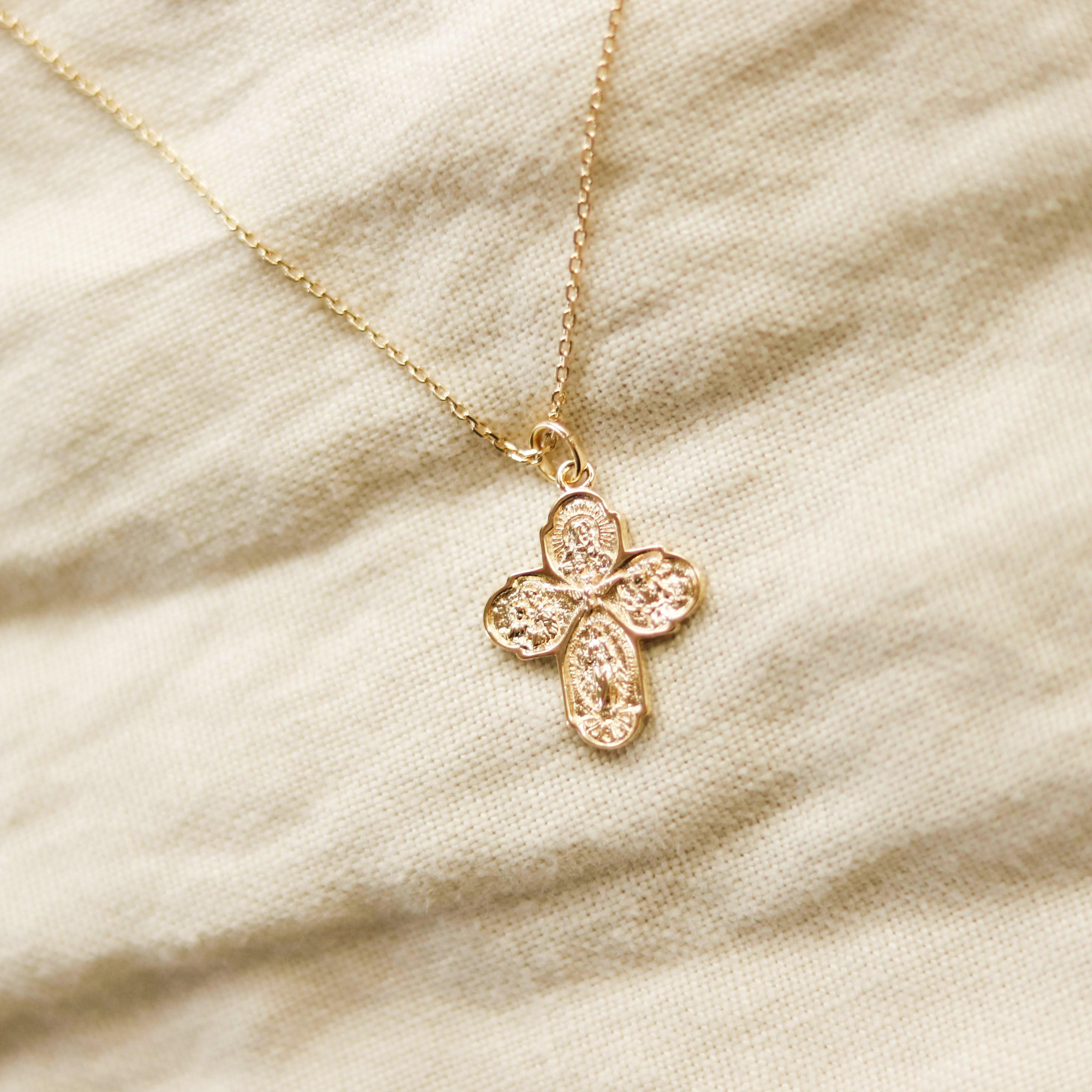 Four-Way Cross Necklace