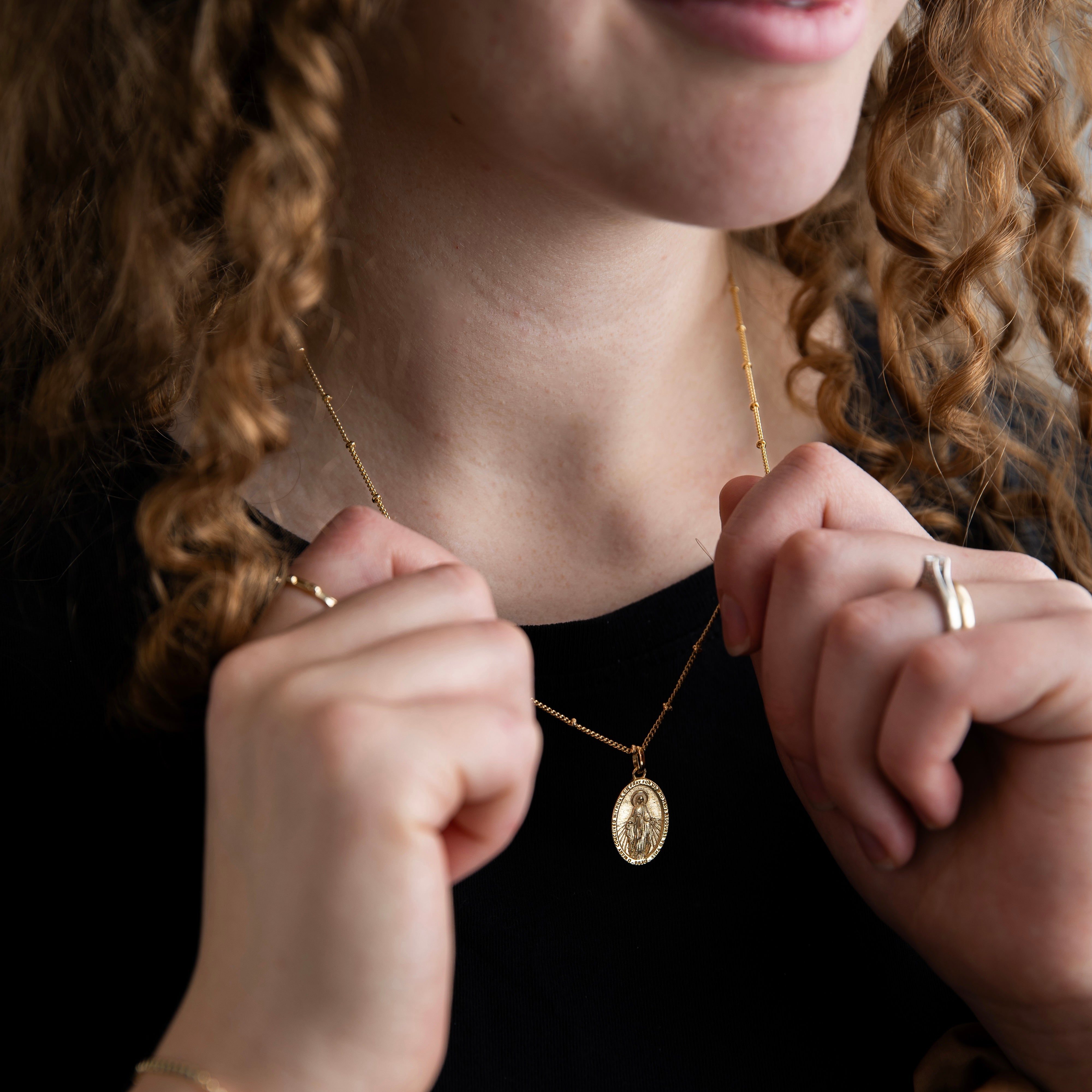 Classic Miraculous Medal Necklace
