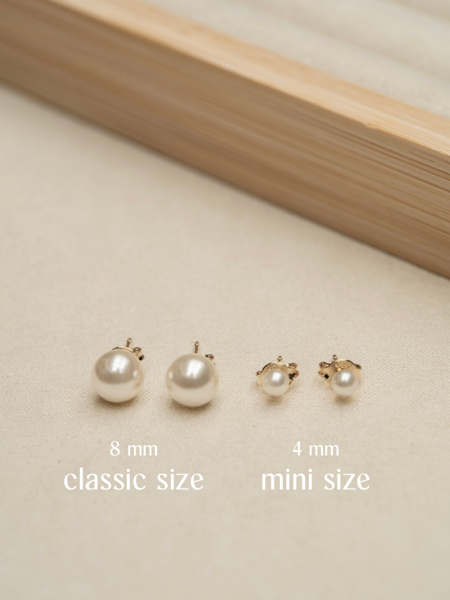Classic Pearl Earrings